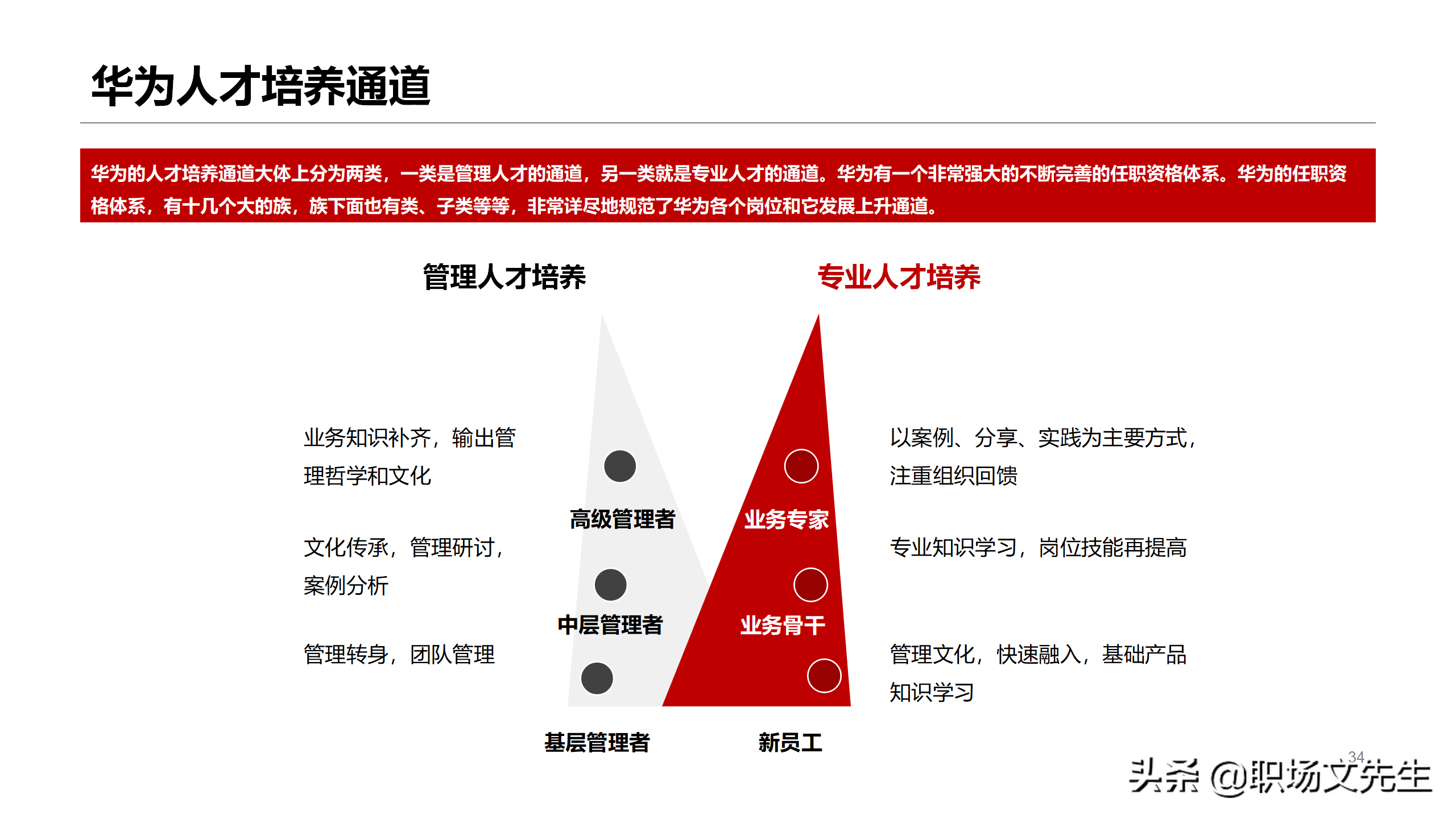 华为如何搭建人才培养体系？53页华为大学人才培养与发展实践