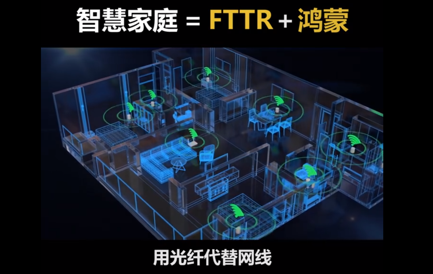 为全屋智能做准备！华为发布鸿蒙FTTR全光方案：网速全面提升