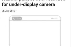华为新专利曝光：花样利用前置相机区域